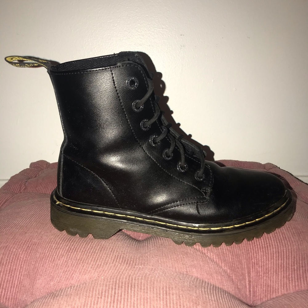Black Luana Doc Martens